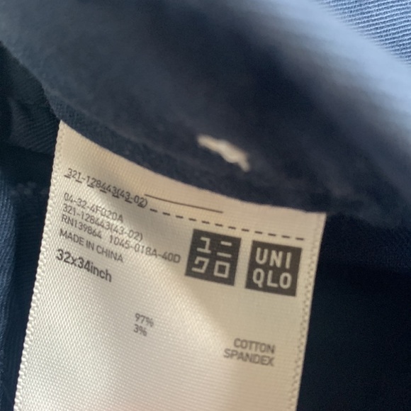 Male Uniqlo pants (jeans-like) W32 L34 - Picture 4 of 4